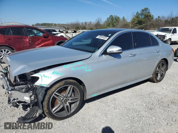 2020 Mercedes-Benz E-Class E 450 with VIN WDDZF6JB4LA719975, listed as a Copart auction lot 46694405 with 36,426 mi miles and Salvage Title. Bid and sale history available at carsss.com. Image 1.