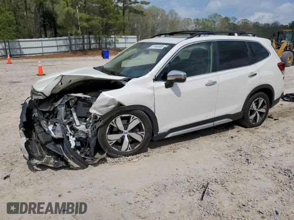 2019 Subaru Forester Touring with VIN JF2SKAWC6KH574974, listed as a Copart auction lot 51965885 with 82,157 mi miles and Salvage Title. Bid and sale history available at carsss.com. Image 1.