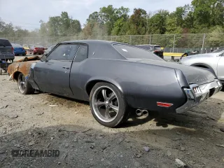 1971 Oldsmobile Cutlass with VIN 342571M217077, listed as a Copart auction lot 74833304 with Not Provided miles and Salvage Title. Bid and sale history available at DreamBid. Image 2.