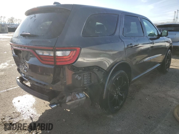2019 Dodge Durango GT Plus with VIN 1C4RDJDG3KC651388, listed as a Copart auction lot 49805755 with 93,708 mi miles and Salvage Title. Bid and sale history available at DreamBid. Image 3.