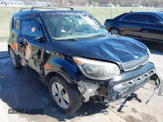2014 Kia Soul with VIN KNDJN2A22E7004566, listed as a IAAI auction lot 41837857 with 127,809 mi miles. Bid and sale history available at carsss.com. Image 6.
