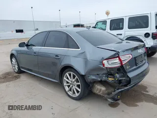 2016 Audi A4 Premium Plus with VIN WAUFFAFL2GN017733, listed as a IAAI auction lot 41589846 with 62,125 mi miles. Bid and sale history available at carsss.com. Image 3.