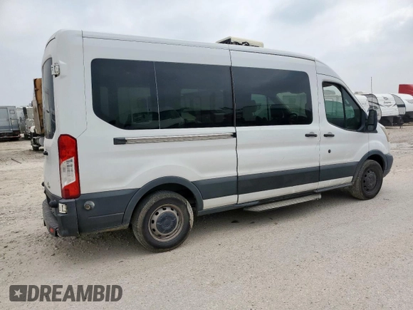 2015 Ford Transit XL with VIN 1FBAX2CM6FKA52776, listed as a Copart auction lot 56257115 with 270,005 mi miles and Salvage title. Bid and sale history available at DreamBid. Image 3.