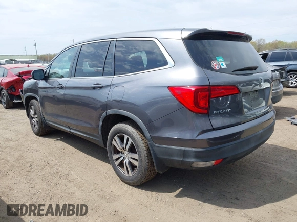 2016 Honda Pilot EX-L with VIN 5FNYF6H53GB004091, listed as a IAAI auction lot 42002063 with 173,009 mi miles. Bid and sale history available at carsss.com. Image 3.