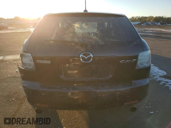 2009 Mazda CX-7 Grand Touring with VIN JM3ER29L890227641, listed as a Copart auction lot 41810555 with 44,586 mi miles and Salvage Title. Bid and sale history available at carsss.com. Image 6.