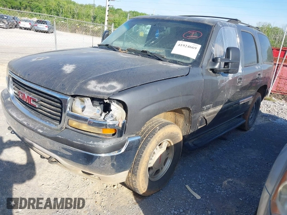 2001 GMC Yukon SLT with VIN 1GKEK13T81J177892, listed as a IAAI auction lot 41924669 with 198,561 mi miles. Bid and sale history available at carsss.com. Image 2.