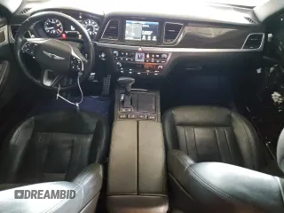 2019 Genesis G80 3.8L with VIN KMTFN4JE2KU321466, listed as a Copart auction lot 44622055 with 94,026 mi miles and Salvage title. Bid and sale history available at DreamBid. Image 8.