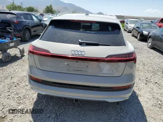 2019 Audi e-tron Premium Plus with VIN WA1LAAGE2KB024948, listed as a Copart auction lot 60459195 with 57,391 mi miles and Salvage title. Bid and sale history available at DreamBid. Image 6.