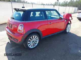 2011 MINI Hardtop S with VIN WMWSV3C52BTY13681, listed as a IAAI auction lot 41472000 with 105,754 mi miles and . Bid and sale history available at DreamBid. Image 4.