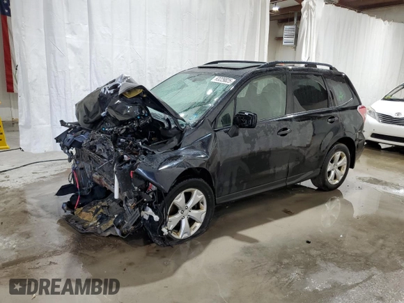 2014 Subaru Forester Premium with VIN JF2SJAGC7EH487400, listed as a Copart auction lot 63229825 with 121,901 mi miles and Salvage title. Bid and sale history available at DreamBid. Image 1.
