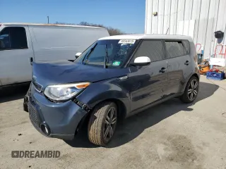 2016 Kia Soul + with VIN KNDJP3A53G7279375, listed as a Copart auction lot 48543615 with 0 mi miles and Salvage Title. Bid and sale history available at carsss.com. Image 1.