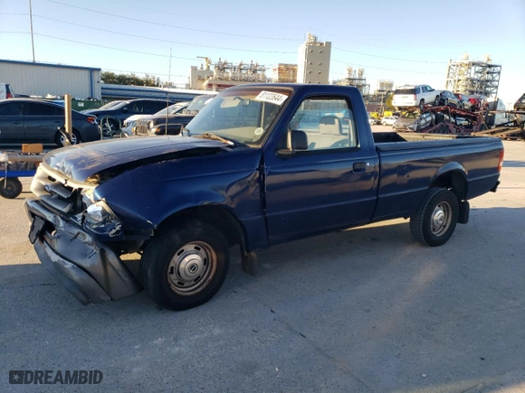 1996 Ford Ranger XL with VIN 1FTCR10U8TUC84602, listed as a Copart auction lot 81122644 with 53,574 mi miles and Clean Title. Bid and sale history available at carsss.com. Image 1.
