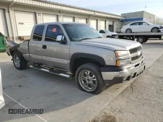 2003 Chevrolet Silverado 1500 LT with VIN 1GCEK19T93E133477, listed as a Copart auction lot 53245875 with 195,546 mi miles and Salvage Title. Bid and sale history available at DreamBid. Image 4.