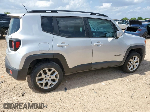 2017 Jeep Renegade Altitude with VIN ZACCJBBB3HPE90038, listed as a Copart auction lot 61364695 with 214,937 mi miles and Salvage title. Bid and sale history available at DreamBid. Image 3.