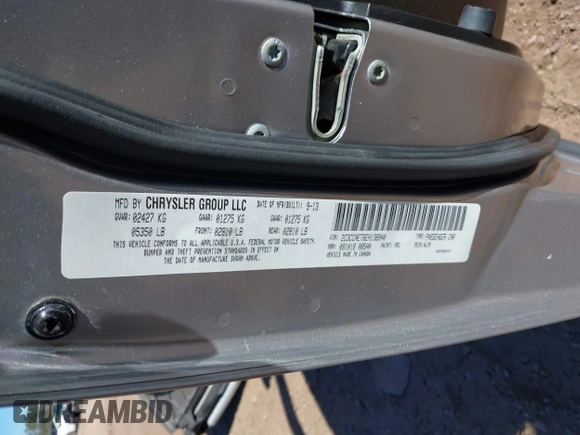 2014 Chrysler 300 with VIN 2C3CCAET6EH138940, listed as a IAAI auction lot 41639776 with 45,932 mi miles. Bid and sale history available at carsss.com. Image 9.