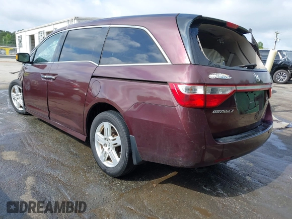 2012 Honda Odyssey Touring z VIN 5FNRL5H98CB035454, wystawiony jako IAAI lot #42285987 z przebiegiem Nie podano mil oraz . Historia ofert i sprzedaży dostępna na DreamBid. Obrazek 3.
