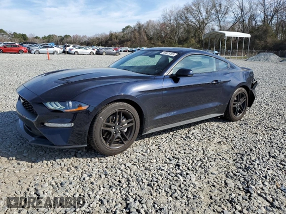 2021 Ford Mustang EcoBoost with VIN 1FA6P8TH3M5132884, listed as a Copart auction lot 40433163 with 27,819 mi miles and . Bid and sale history available at DreamBid. Image 1.