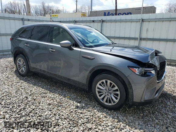 2024 Mazda CX-90 Preferred Plus with VIN JM3KKCHD5R1153256, listed as a Copart auction lot 52702945 with Not Provided miles and Non Repairable. Bid and sale history available at DreamBid. Image 4.