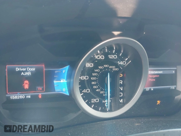 2014 Ford Explorer Sport with VIN 1FM5K8GT1EGA83530, listed as a IAAI auction lot 42454598 with 158,260 mi miles and . Bid and sale history available at DreamBid. Image 7.