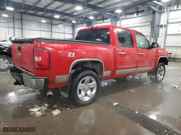 2009 Chevrolet Silverado 1500 LTZ with VIN 3GCEK33389G280945, listed as a Copart auction lot 45291505 with 110,811 mi miles and Salvage Title. Bid and sale history available at carsss.com. Image 3.