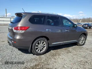 2016 Nissan Pathfinder SL with VIN 5N1AR2MM1GC623294, listed as a Copart auction lot 50462525 with 150,713 mi miles and Salvage title. Bid and sale history available at DreamBid. Image 3.