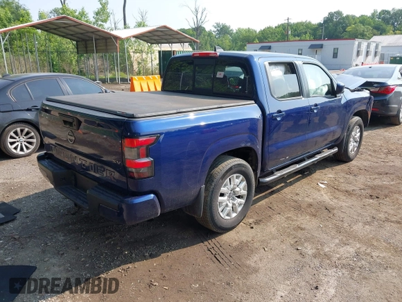 2022 Nissan Frontier SV z VIN 1N6ED1EJ2NN602942, wystawiony jako IAAI lot #42471186 z przebiegiem 41 858 mil mil oraz . Historia ofert i sprzedaży dostępna na DreamBid. Obrazek 4.