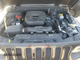 2020 Jeep Wrangler Unlimited Rubicon с VIN 1C4HJXFN3LW350249, выставлен на аукционе Copart как лот 60696895 с пробегом 56 577 миль миль и Списание • Salvage title. История ставок и продаж доступна на DreamBid. Изображение 12.