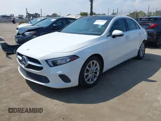 2021 Mercedes-Benz A 220 with VIN W1K3G4EB7MJ267474, listed as a IAAI auction lot 42172963 with 33,086 mi miles and . Bid and sale history available at DreamBid. Image 2.