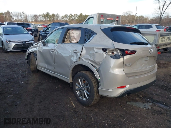 2025 Mazda CX-5 2.5 S Select Package with VIN JM3KFBBL9S0556196, listed as a IAAI auction lot 41653717 with 3,109 mi miles. Bid and sale history available at carsss.com. Image 3.
