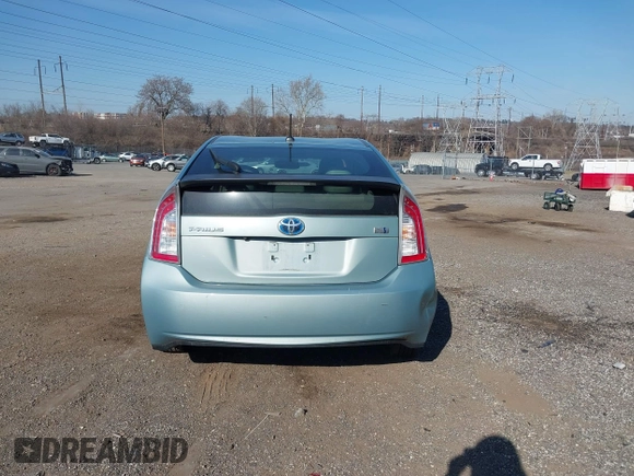 2014 Toyota Prius Four with VIN JTDKN3DU2E1810157, listed as a IAAI auction lot 41758881 with 117,414 mi miles. Bid and sale history available at carsss.com. Image 17.