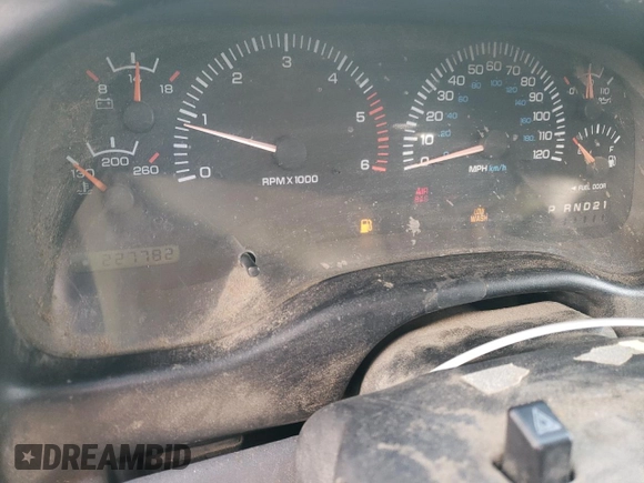 1997 Dodge Dakota z VIN 1B7GL23X0VS124517, wystawiony jako Copart lot #82896894 z przebiegiem 227 782 mil mil oraz Szkoda całkowita • Salvage title. Historia ofert i sprzedaży dostępna na DreamBid. Obrazek 9.