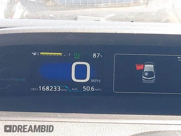 2017 Toyota Prius Plus with VIN JTDKARFP6H3021962, listed as a IAAI auction lot 42235283 with 168,233 mi miles and . Bid and sale history available at DreamBid. Image 7.