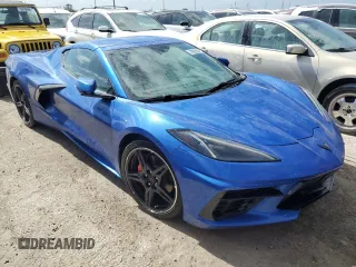 2020 Chevrolet Corvette 2LT with VIN 1G1Y72D4XL5103305, listed as a Copart auction lot 76020804 with 0 mi miles and Non Repairable. Bid and sale history available at carsss.com. Image 4.