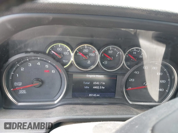 2020 Chevrolet Silverado 1500 LT with VIN 1GCRYDED4LZ192137, listed as a IAAI auction lot 41946356 with 85,145 mi miles. Bid and sale history available at carsss.com. Image 7.