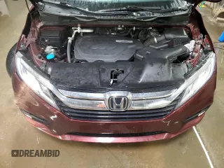 2018 Honda Odyssey EX-L with VIN 5FNRL6H79JB097107, listed as a Copart auction lot 50604315 with 78,093 mi miles and Salvage Title. Bid and sale history available at carsss.com. Image 12.