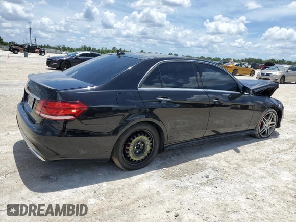 2016 Mercedes-Benz E-Class E 400 with VIN WDDHF6HB7GB181578, listed as a Copart auction lot 60837644 with 154,189 mi miles and Salvage Title. Bid and sale history available at carsss.com. Image 3.