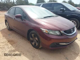 2014 Honda Civic LX z VIN 19XFB2F54EE068836, wystawiony jako IAAI lot #42151281 z przebiegiem 152 287 mil mil oraz . Historia ofert i sprzedaży dostępna na DreamBid. Obrazek 1.