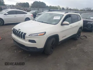 2018 Jeep Cherokee Limited with VIN 1C4PJMDB8JD613833, listed as a IAAI auction lot 40831461 with 134,497 mi miles. Bid and sale history available at carsss.com. Image 2.