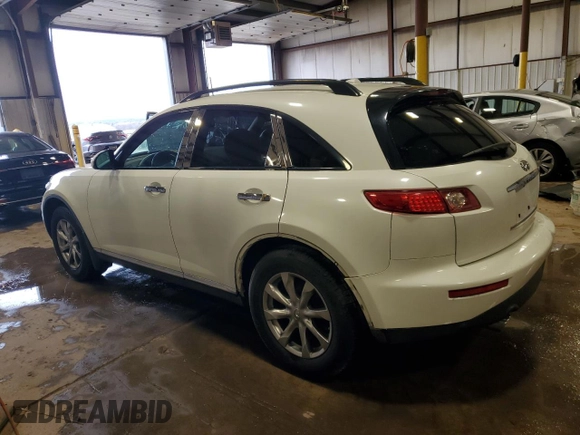 2008 Infiniti FX with VIN JNRAS08W18X209287, listed as a Copart auction lot 51643445 with 101,437 mi miles and Salvage title. Bid and sale history available at DreamBid. Image 2.
