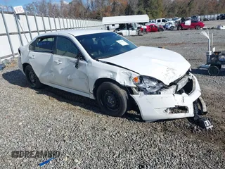 2013 Chevrolet Impala Police with VIN 2G1WD5E34D1265263, listed as a IAAI auction lot 41115415 with 191,679 mi miles. Bid and sale history available at carsss.com. Image 1.