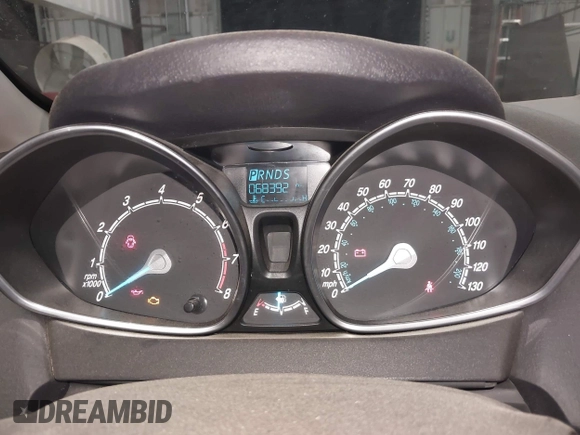 2019 Ford Fiesta SE with VIN 3FADP4EJ1KM127741, listed as a IAAI auction lot 41900480 with 68,392 mi miles. Bid and sale history available at carsss.com. Image 7.