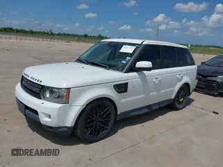 2012 Land Rover Range Rover Sport HSE Lux with VIN SALSK2D46CA753759, listed as a IAAI auction lot 42457787 with 167,204 mi miles and . Bid and sale history available at DreamBid. Image 2.