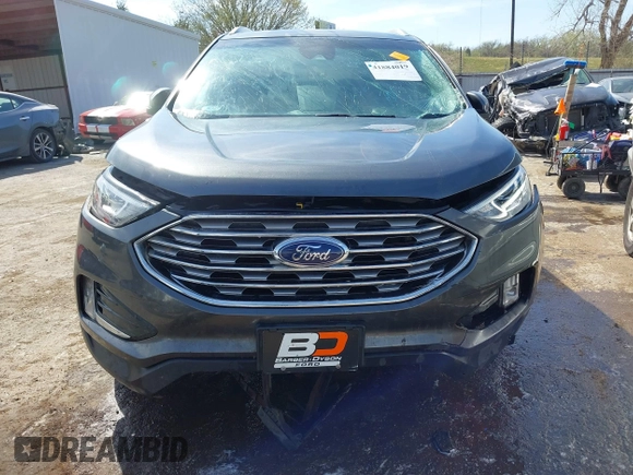 2019 Ford Edge SEL with VIN 2FMPK3J95KBB75834, listed as a IAAI auction lot 41884019 with 82,298 mi miles. Bid and sale history available at carsss.com. Image 13.
