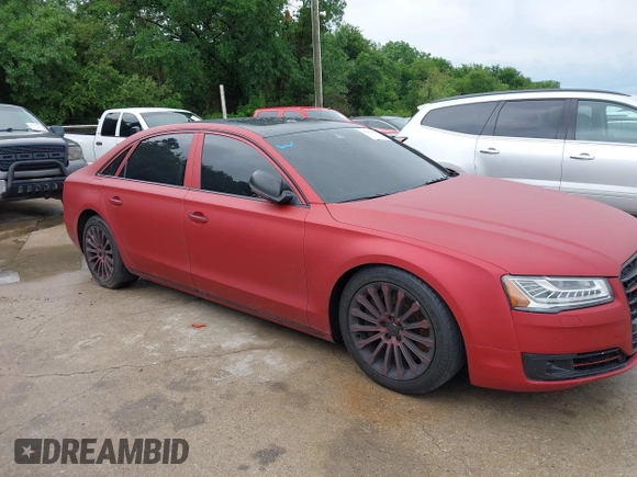 2015 Audi A8 3.0T with VIN WAU3GAFD2FN026195, listed as a IAAI auction lot 42203252 with 146,908 mi miles and . Bid and sale history available at DreamBid. Image 13.
