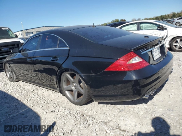 2006 Mercedes-Benz CLS-Class AMG with VIN WDDDJ76X06A046934, listed as a Copart auction lot 76617444 with 0 mi miles and Salvage Title. Bid and sale history available at carsss.com. Image 2.