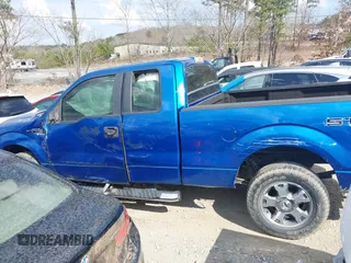 2009 Ford F-150 STX with VIN 1FTRX14899FA26714, listed as a IAAI auction lot 41791715 with 283,000 mi miles. Bid and sale history available at carsss.com. Image 14.