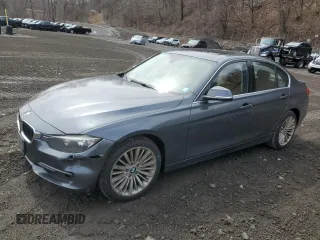 2015 BMW 3 Series 328i xDrive with VIN WBA3B5G53FNS12387, listed as a Copart auction lot 51802455 with 93,173 mi miles and Salvage Title. Bid and sale history available at carsss.com. Image 1.
