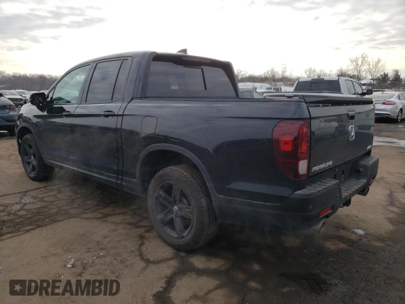 2021 Honda Ridgeline Black Edition с VIN 5FPYK3F83MB014579, выставлен на аукционе Copart как лот 46446935 с пробегом 51 680 миль миль и Списание • Salvage title. История ставок и продаж доступна на DreamBid. Изображение 2.