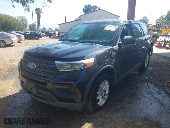 2021 Ford Explorer with VIN 1FMSK7BH1MGC23672, listed as a IAAI auction lot 40934868 with 81,218 mi miles. Bid and sale history available at carsss.com. Image 21.