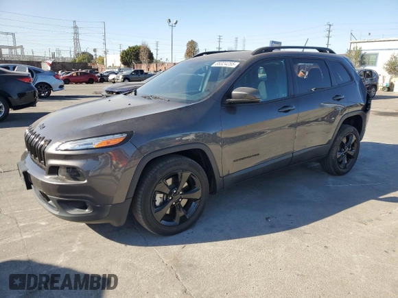 2017 Jeep Cherokee Limited with VIN 1C4PJLDS2HW654788, listed as a Copart auction lot 88324255 with 21,545 mi miles and Salvage Title. Bid and sale history available at carsss.com. Image 1.